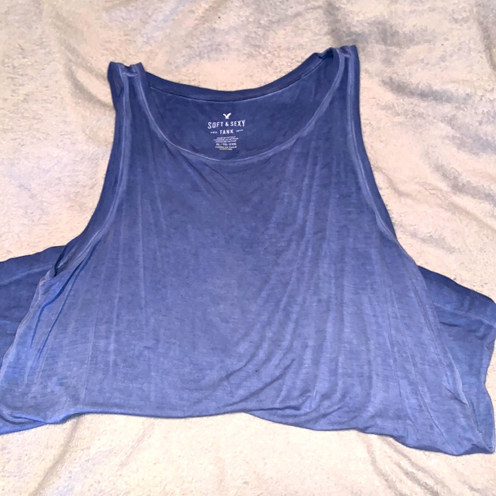 Women’s Blue American Eagle Soft & Sexy Tank